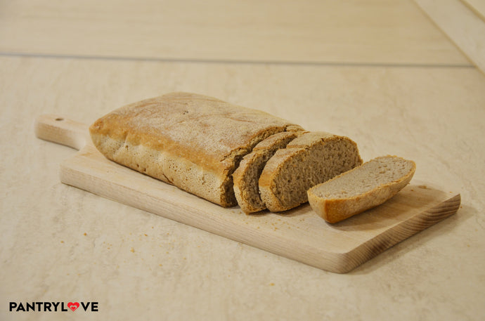 Gluten-Free Vegan Bread Flour Mix with Reduced Fiber (for yeast bread)