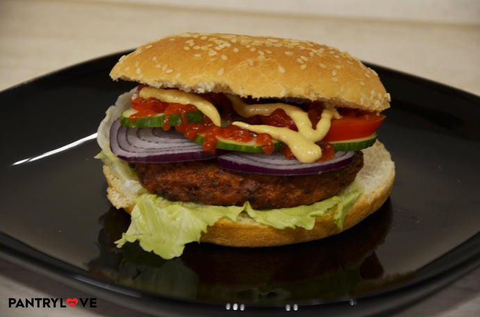 Powder mix for vegan vegetable patties with Protein - Gluten Free